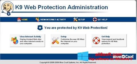 スクリーンショット K9 Web Protection Windows 8版