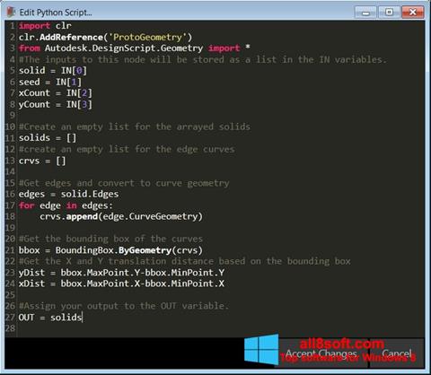 スクリーンショット Python Windows 8版