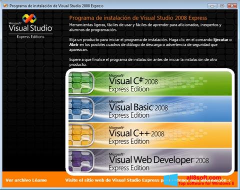 スクリーンショット Microsoft Visual Studio Express Windows 8版