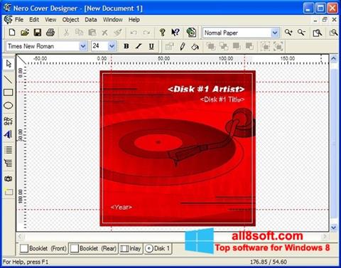 スクリーンショット Nero Cover Designer Windows 8版