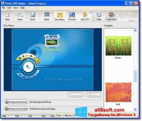スクリーンショット DVD Maker Windows 8版