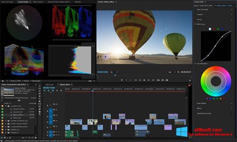 スクリーンショット Adobe Premiere Pro Windows 8版