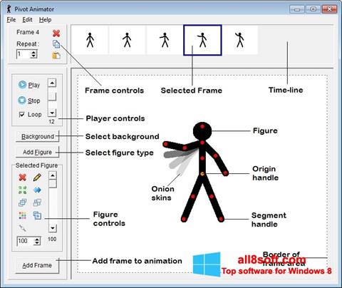 スクリーンショット Pivot Animator Windows 8版