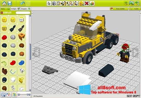 スクリーンショット LEGO Digital Designer Windows 8版