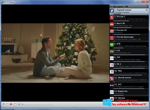 スクリーンショット IP-TV Player Windows 8版
