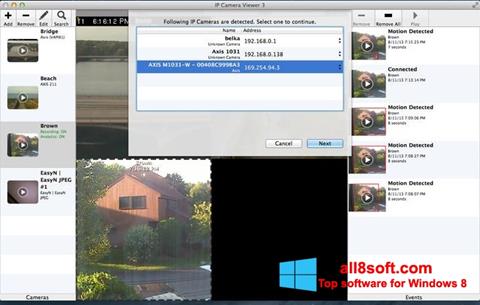 スクリーンショット IP Camera Viewer Windows 8版