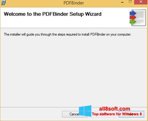 スクリーンショット PDFBinder Windows 8版