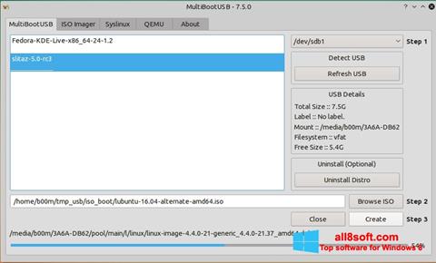 スクリーンショット MultiBoot USB Windows 8版