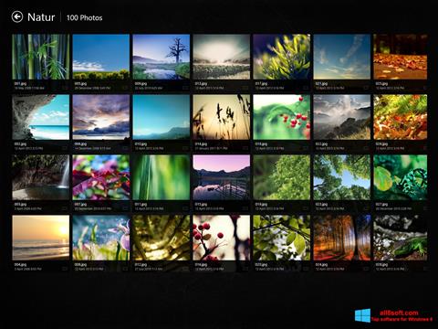 スクリーンショット Picasa Photo Viewer Windows 8版