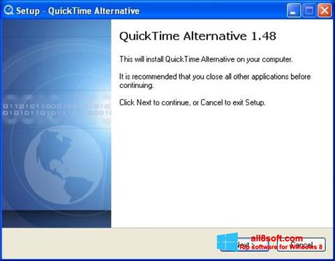 スクリーンショット QuickTime Alternative Windows 8版