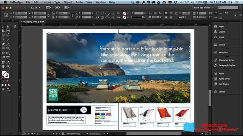 スクリーンショット Adobe InDesign Windows 8版